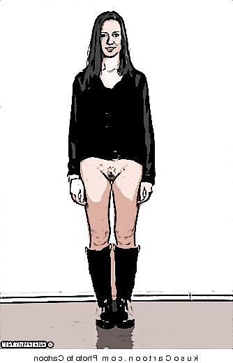 25P Cartoon Legs