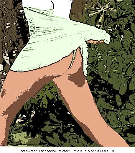 11P Cartoon upskirt