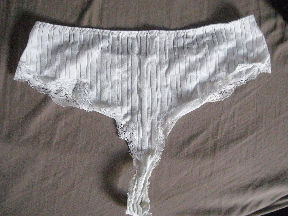 5P My wife hot panty and shiny legging