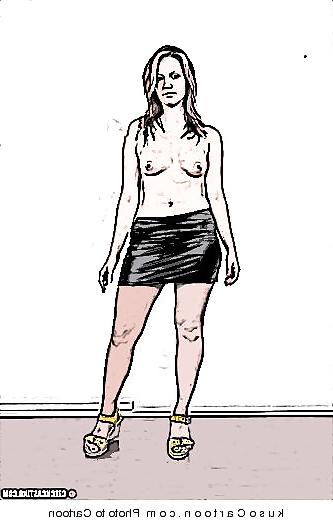 19P Cartoon Tits
