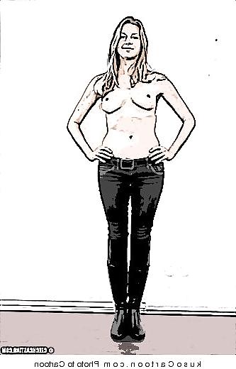 19P Cartoon Tits