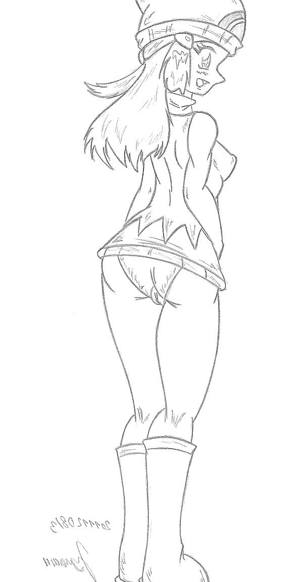 22P 0202- Moaja Cartoon Sketches work -Dawn s Misty- pokemon