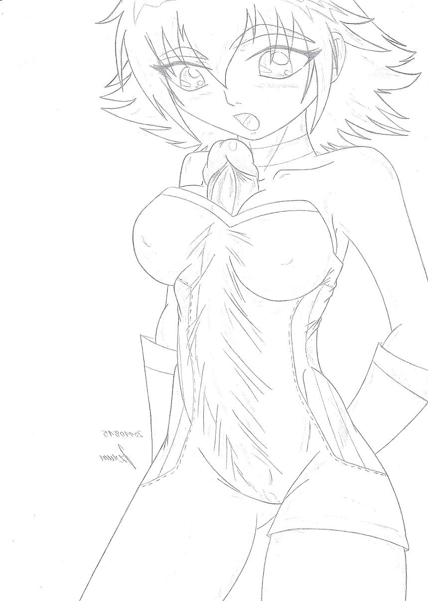 22P 0202- Moaja Cartoon Sketches work -Dawn s Misty- pokemon