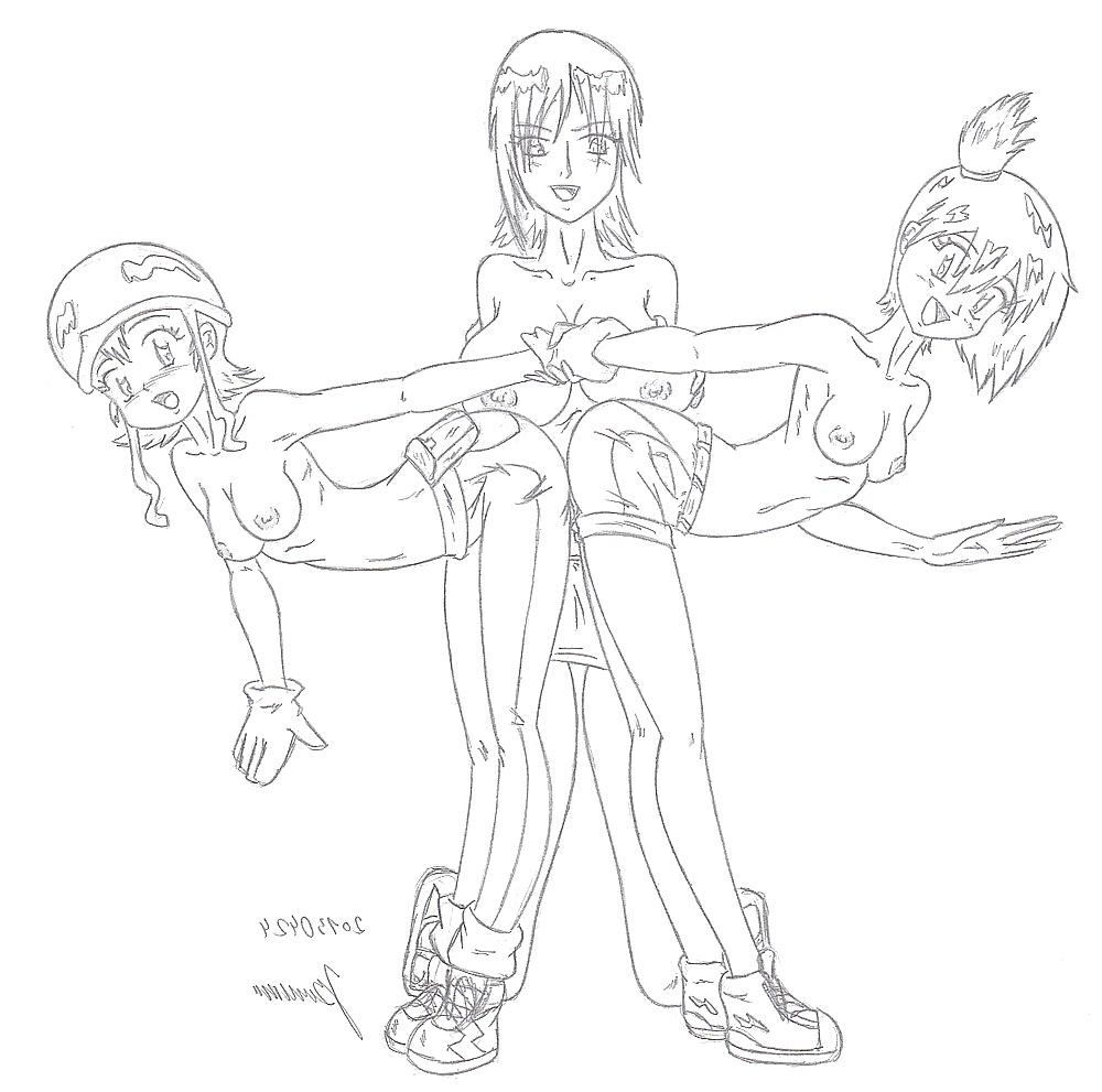 22P 0202- Moaja Cartoon Sketches work -Dawn s Misty- pokemon