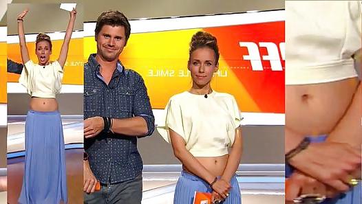 14P Annemarie Warnkross Carpendale - Sexy belly pictures