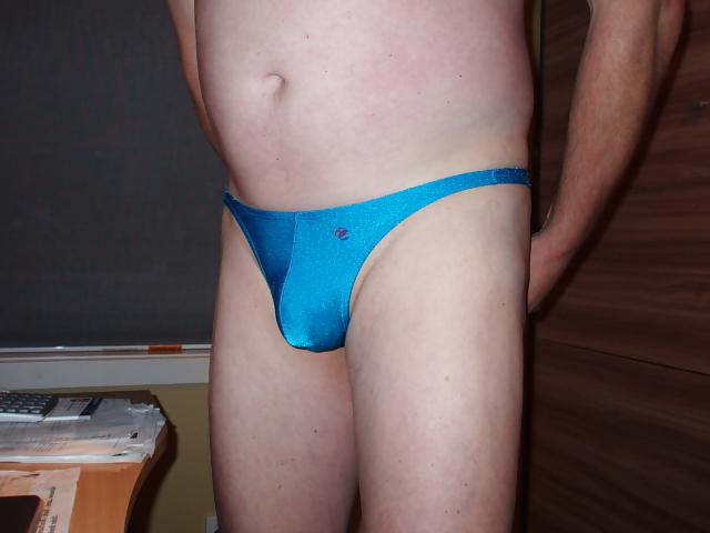 12P Satin panties for men