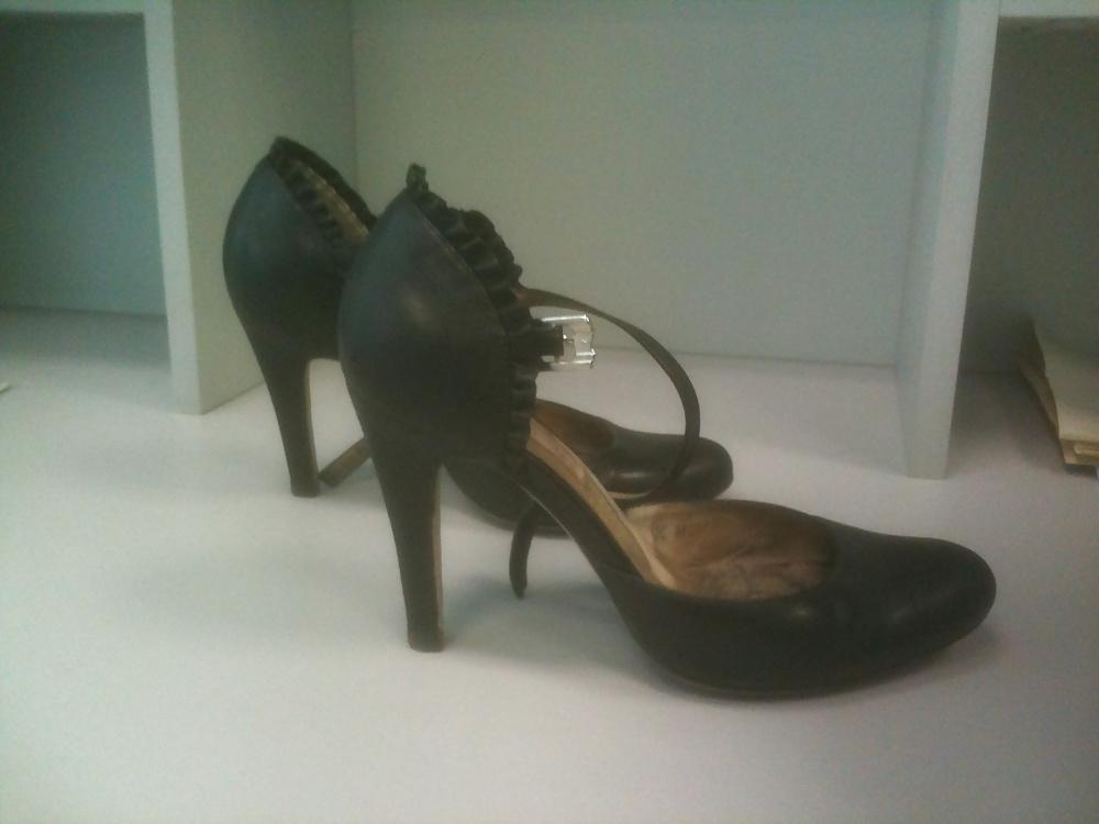 24P 12 times fucked and cummed co-workers heels