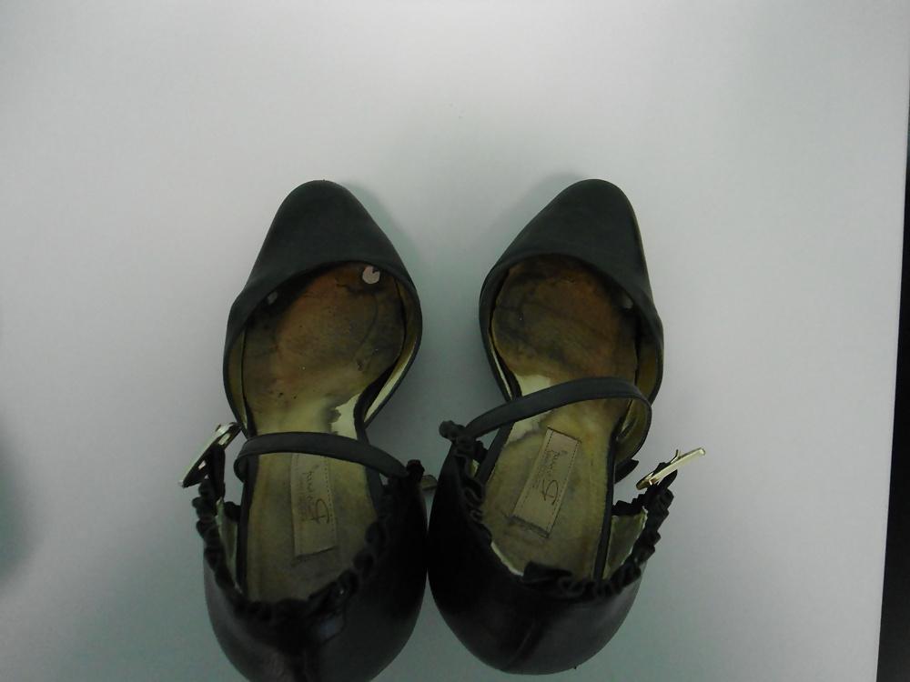 24P 12 times fucked and cummed co-workers heels