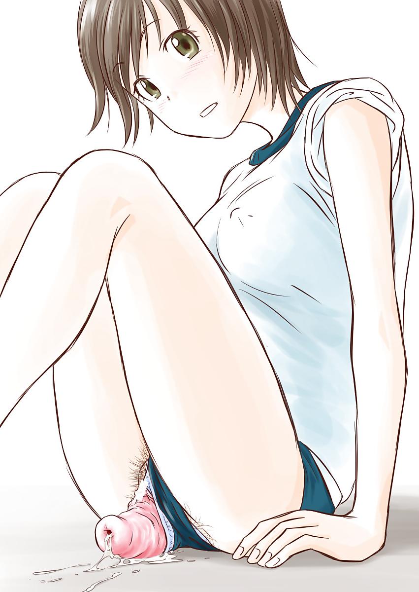 25P 0208- Cartoon -(TSURU)- Cervix out, stretching, DP Prolapse!
