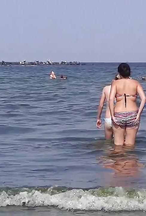 25P Spy beach summer mature romanian