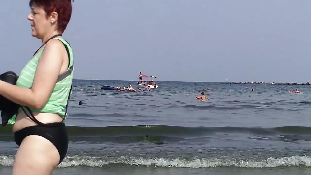 25P Spy beach summer mature romanian