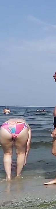 25P Spy beach summer mature romanian
