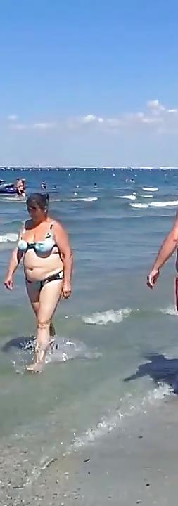 25P Spy beach summer mature romanian