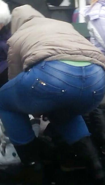 25P Spy sexy jeans ass women romanian