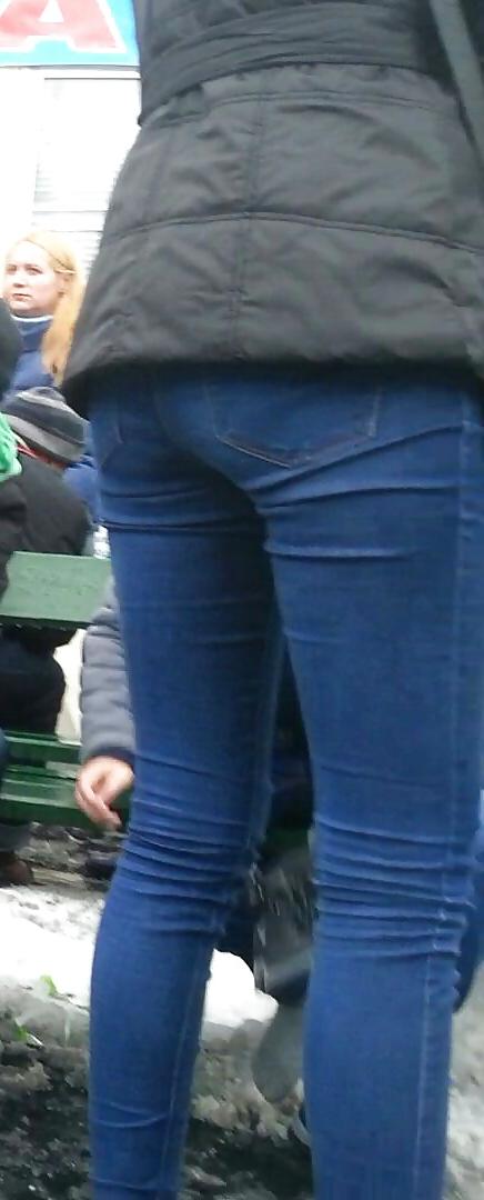 25P Spy sexy jeans ass women romanian