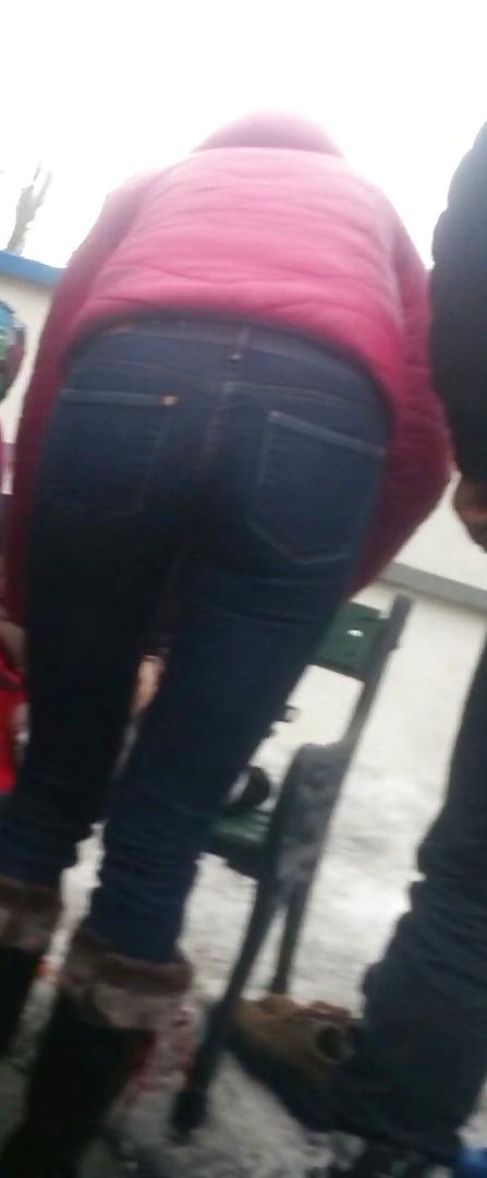 25P Spy sexy jeans ass women romanian