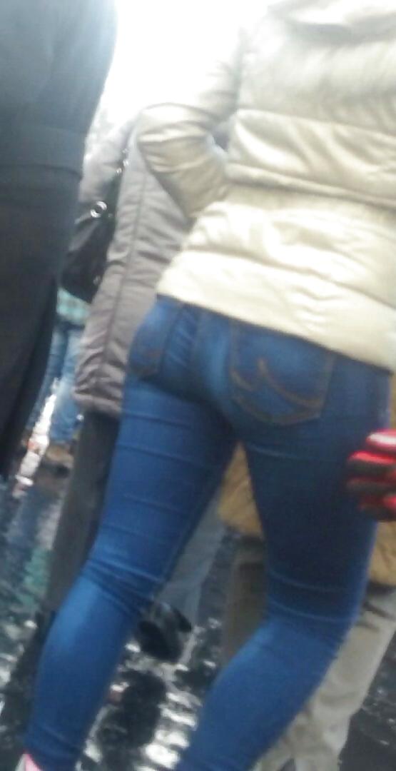 25P Spy sexy jeans ass women romanian