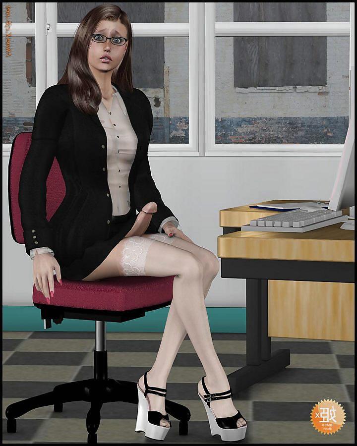 15P 3d futanari