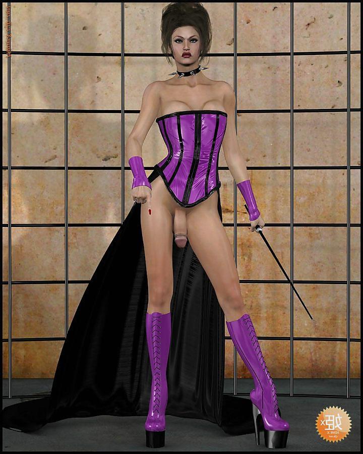 15P 3d futanari