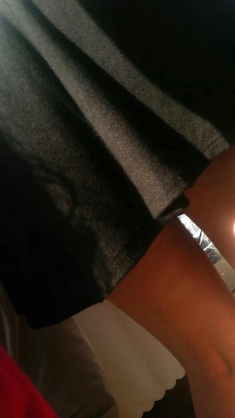 25P Spy sexy women skirt and feet romanian