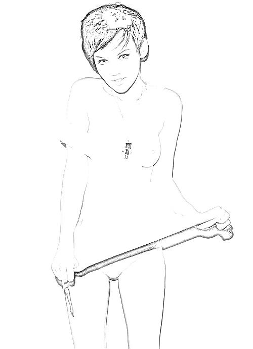 17P Tomboy Cartoon