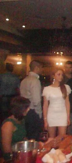 25P Spy sexy women in restaurant romanian