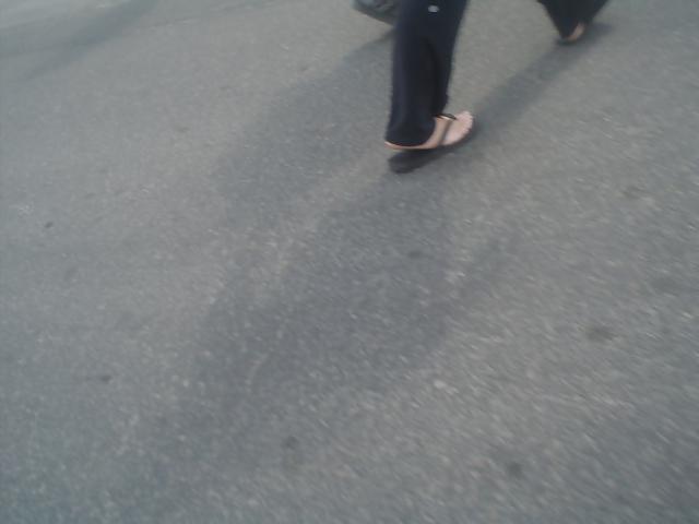 16P Feet in public