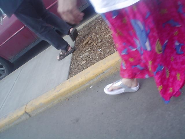 16P Feet in public
