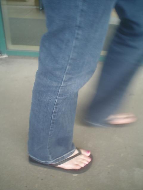 16P Feet in public