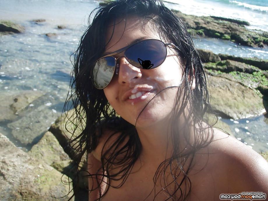 15P Cum all over her