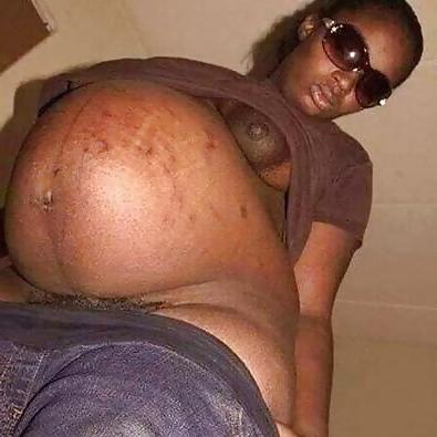 4P YOUNG PREGNANT EBONY BABYMAMA