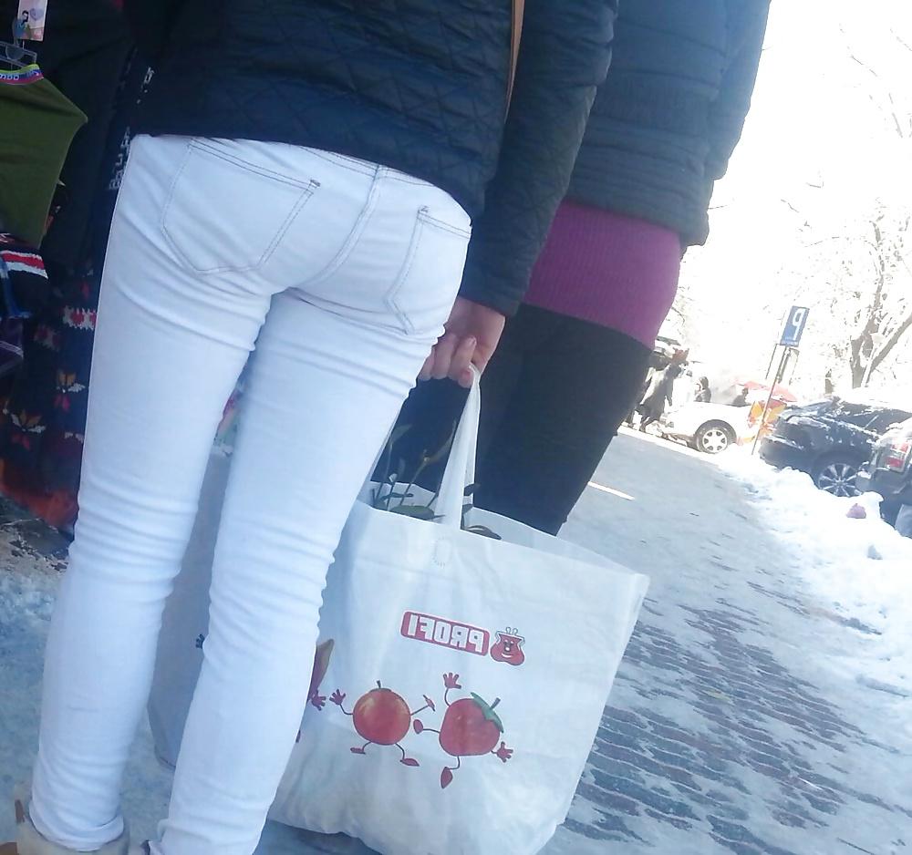 25P Spy sexy jeans withe ass women romanian