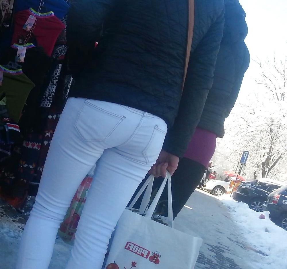 25P Spy sexy jeans withe ass women romanian