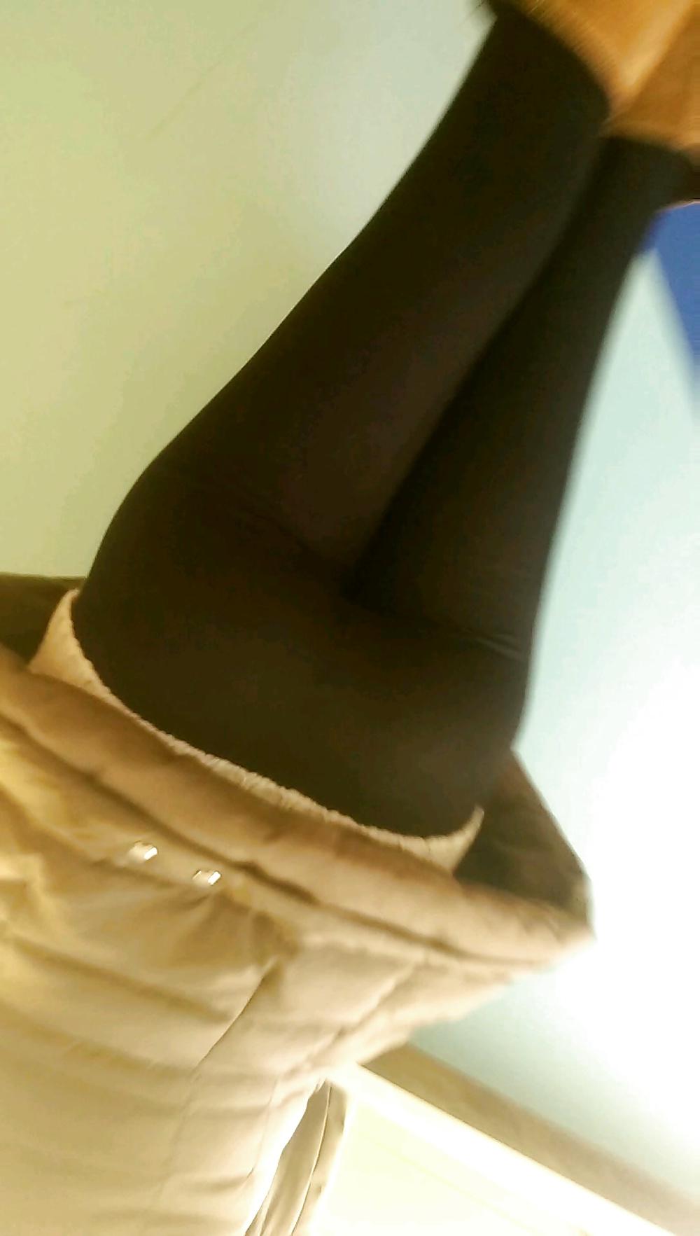 23P Hot Blonde Milf Yoga pants 