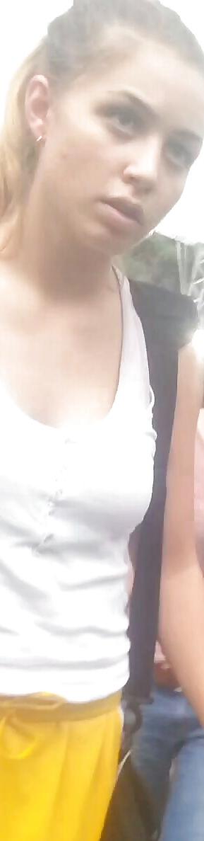 25P Spy sexy teens girls face romanian