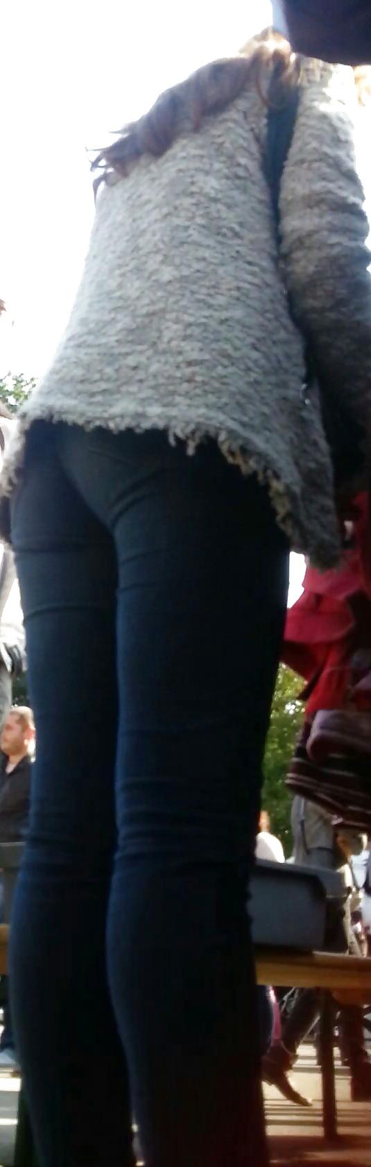 25P Spy teens and mature sexy jeans ass romanian