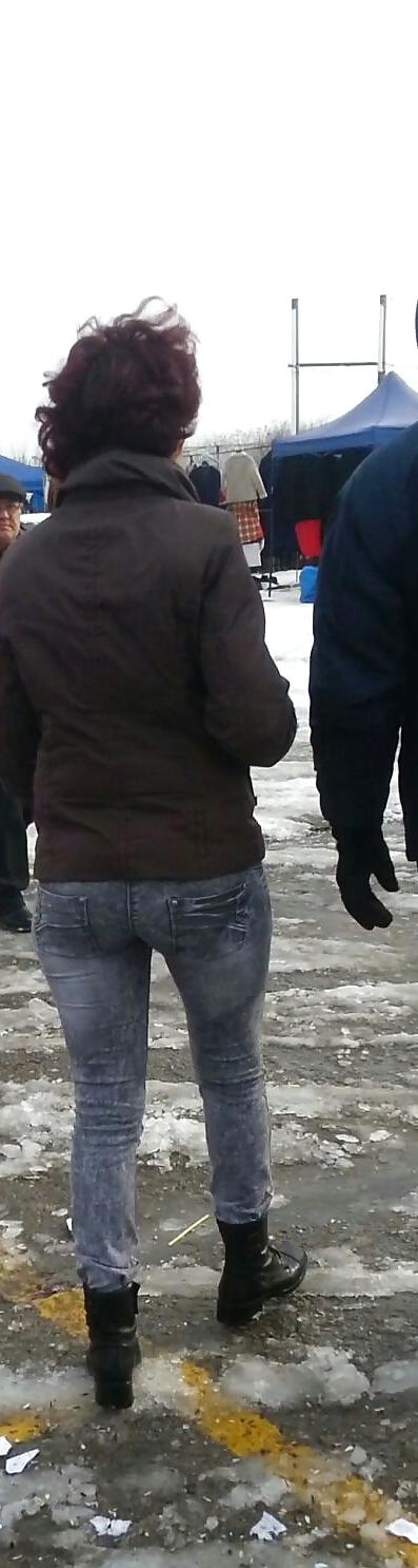 25P Spy teens and mature sexy jeans ass romanian