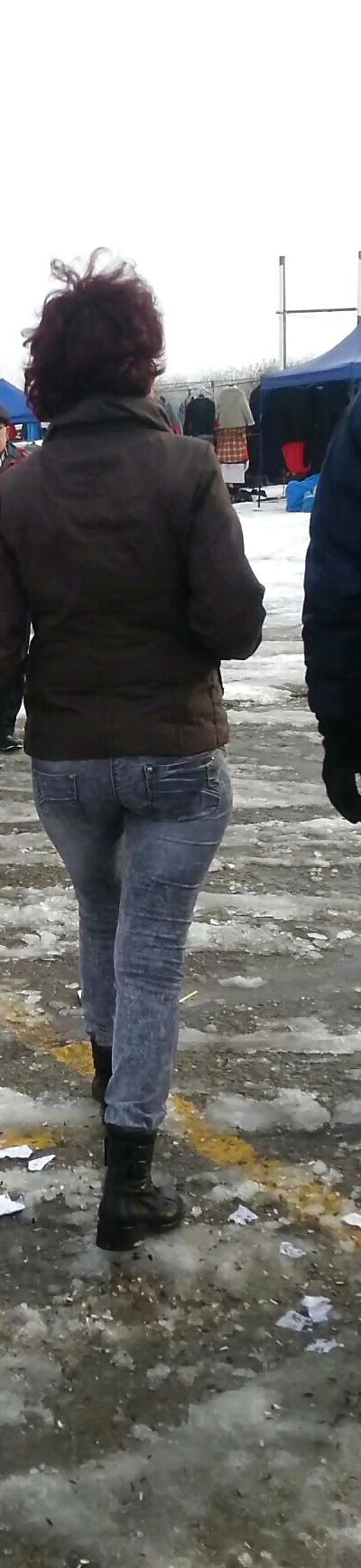 25P Spy teens and mature sexy jeans ass romanian