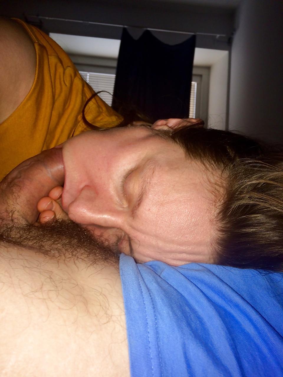 20P Ugly housewife suck some cock