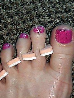 20P Cougar Mrs. C A redhead with big sexy feet and plump toes