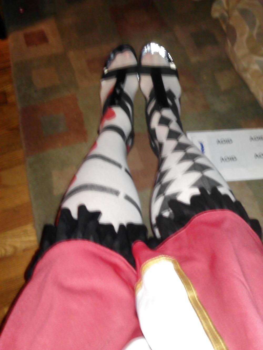 20P Cougar Mrs. C A redhead with big sexy feet and plump toes