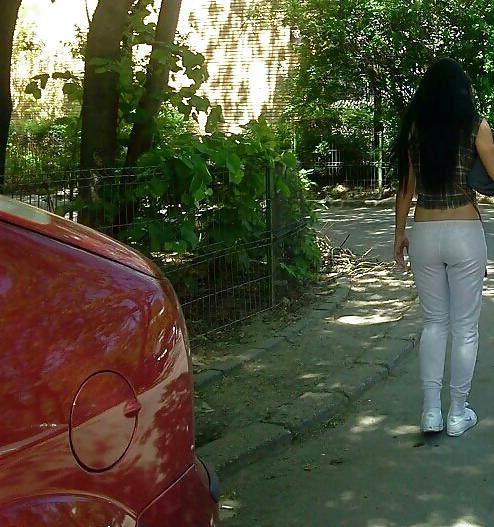 25P Spy sexy sweatpants ass girls romanian