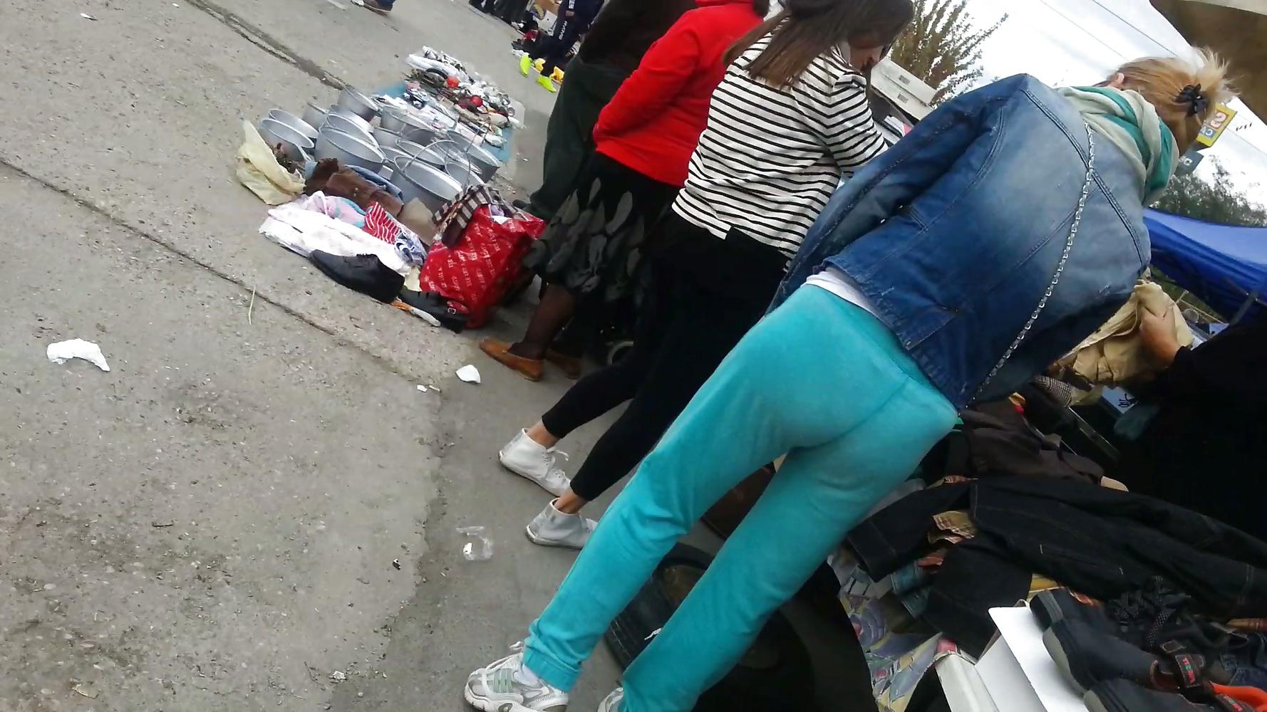 25P Spy sexy sweatpants ass girls romanian