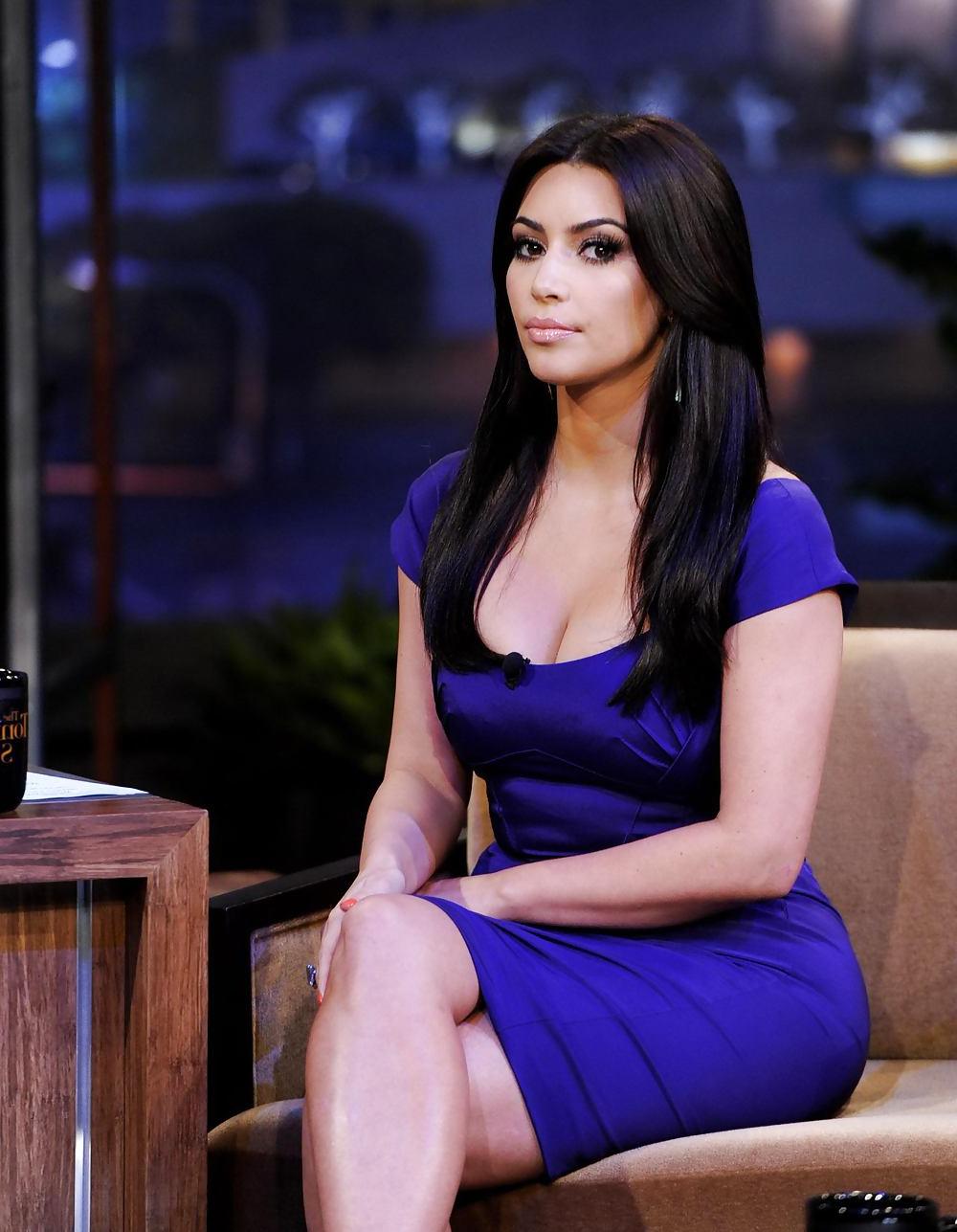 25P Kim Kardashian The Tonight Show with Jay Leno