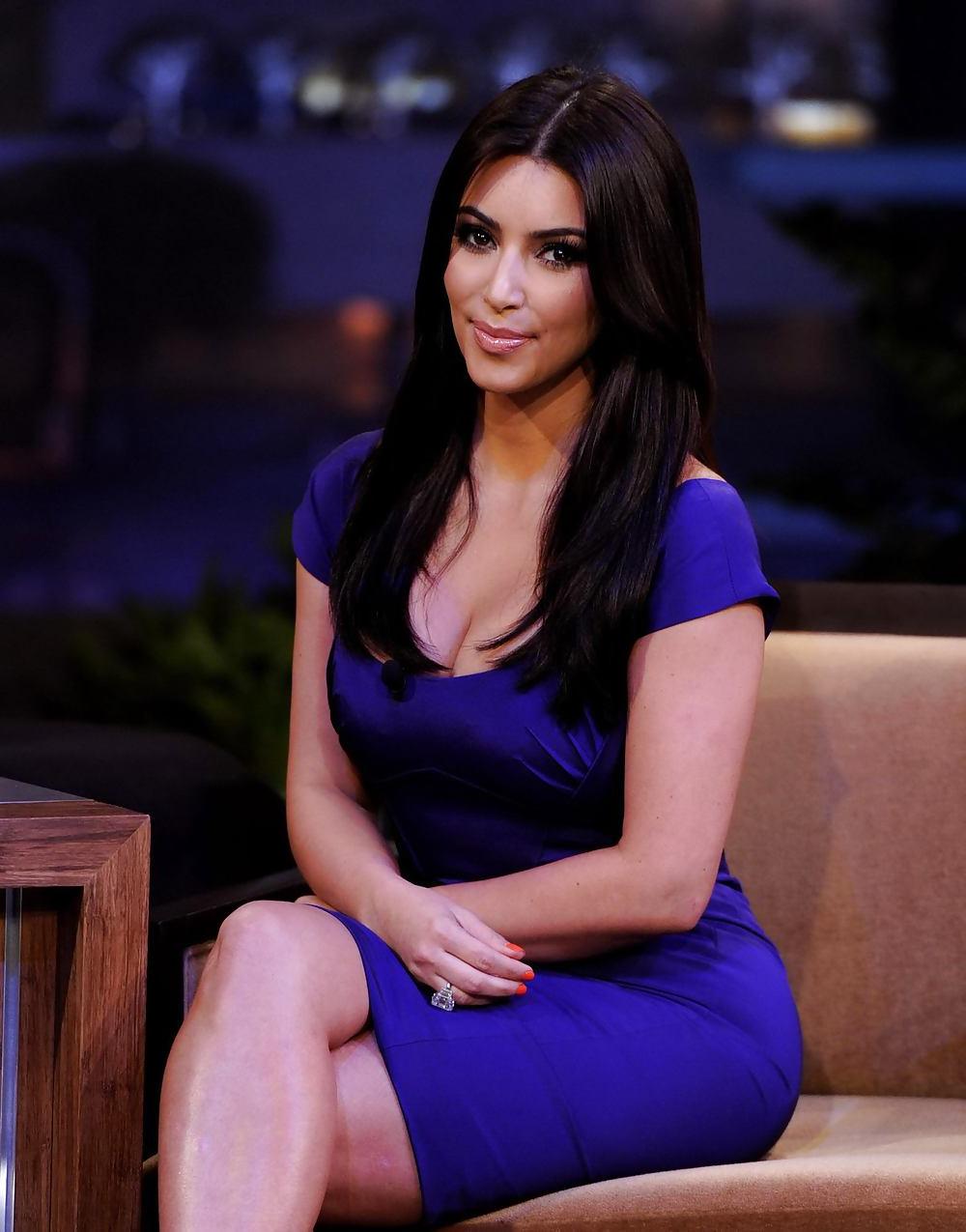 25P Kim Kardashian The Tonight Show with Jay Leno