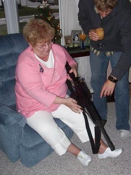 17P Grandma's gun