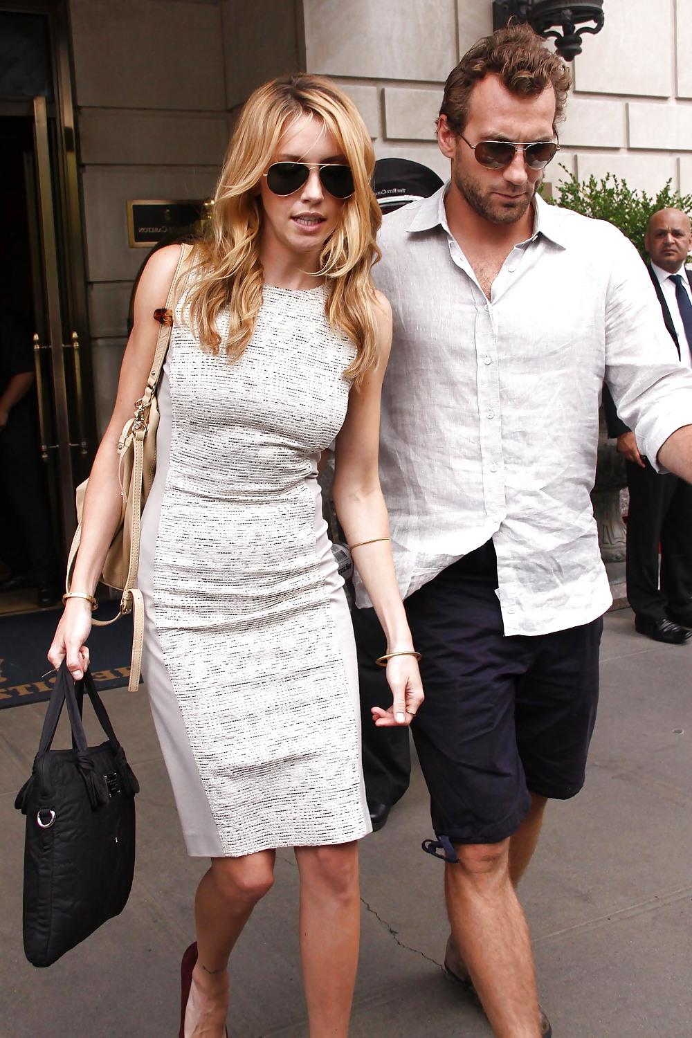 11P Katie Cassidy in a sexy white dress leaving NYC hotel