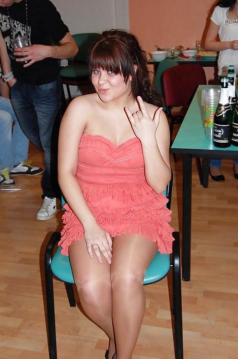 25P Shiny Legs and Upskirt