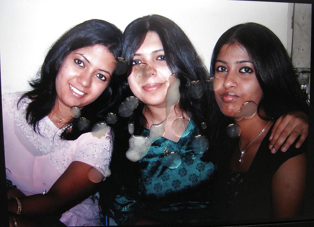 14P Indian sluts geting cock and cum all over them