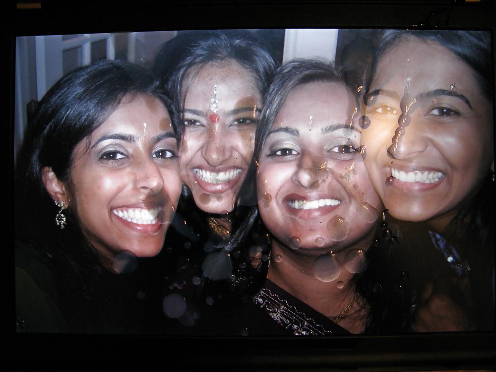 14P Indian sluts geting cock and cum all over them